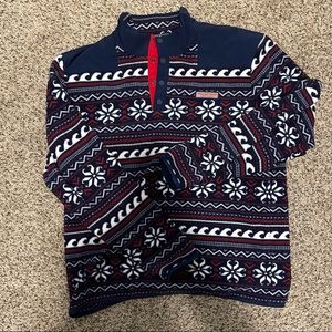 Vineyard Vines Fleece Quarter Snap